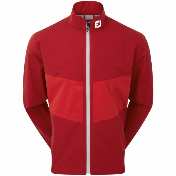 FOOTJOY HYDROLITE WATERPROOF GOLF RAIN JACKET – RED TONAL