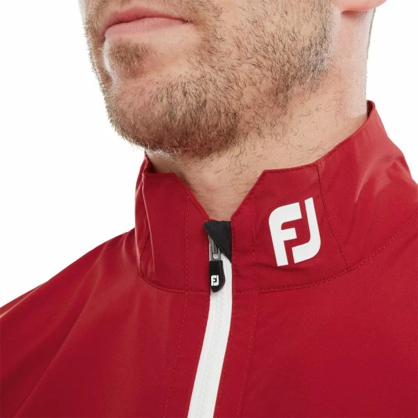 FOOTJOY HYDROLITE WATERPROOF GOLF RAIN JACKET – RED TONAL - Image 5