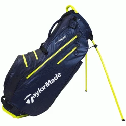TAYLORMADE FLEXTECH STORM-DRY GOLF STAND CARRY BAG – NAVY / YELLOW