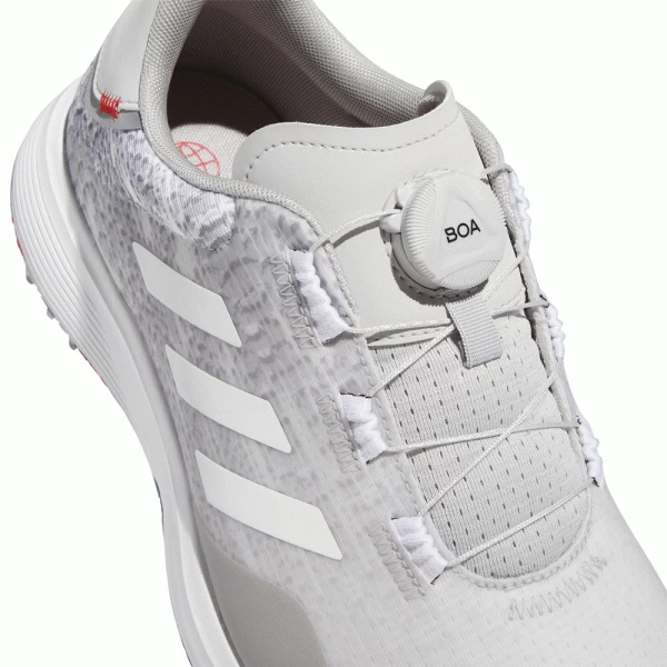 ADIDAS S2G SL BOA GOLF SHOES – GREY / WHITE - Image 6