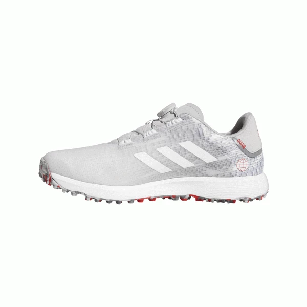 ADIDAS S2G SL BOA GOLF SHOES – GREY / WHITE - Image 3