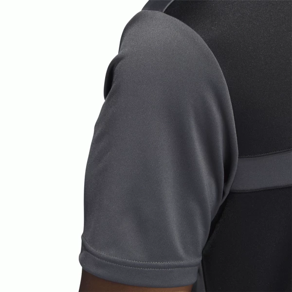 ADIDAS PRIMEGREEN COLOURBLOCK GOLF POLO SHIRT – BLACK - Image 6