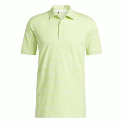 ADIDAS TWO COLOR STRIPE POLO SHIRT – LIME