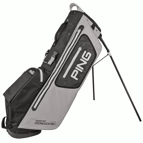 PING HOOFER MONSOON GOLF STAND BAG – GREY