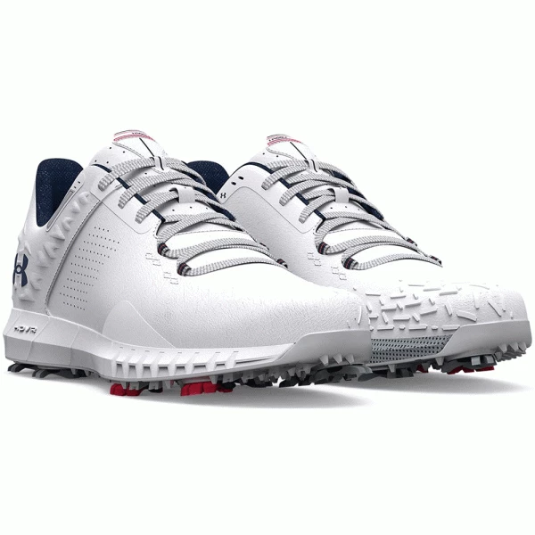 UNDER ARMOUR HOVR DRIVE 2 GOLF SHOES – WHITE - Image 3
