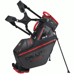 BIG MAX DRILITE HYBRID TOUR STAND BAG – CHARCOAL / BLACK / RED
