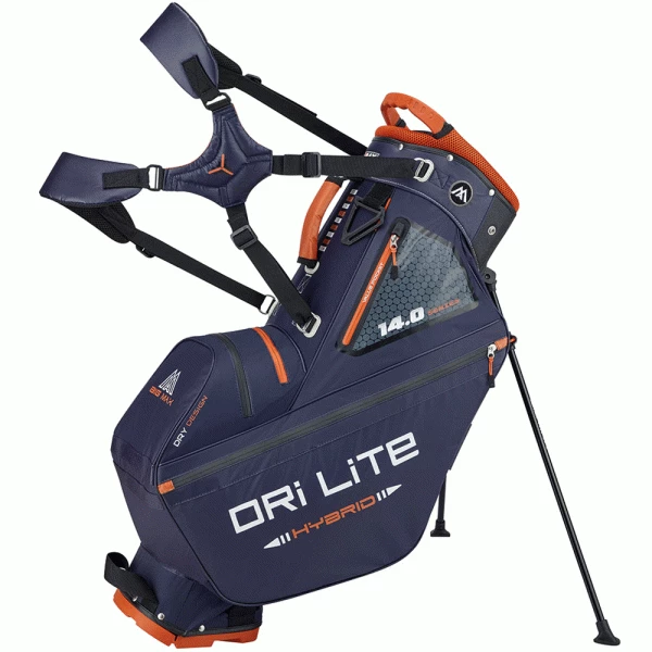 BIG MAX DRILITE HYBRID TOUR STAND BAG – STEEL / BLACK / RUST