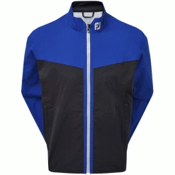 FOOTJOY HYDROLITE WATERPROOF GOLF RAIN JACKET – ROYAL / BLACK / SILVER