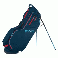 PING HOOFER GOLF STAND CARRY BAG – NAVY / RED / BLUE