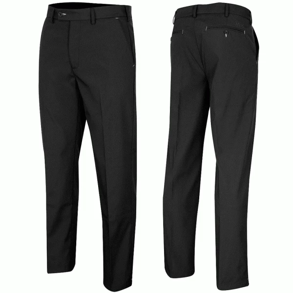 ISLAND GREEN THERMAL ALL WEATHER GOLF TROUSERS – BLACK - Image 3