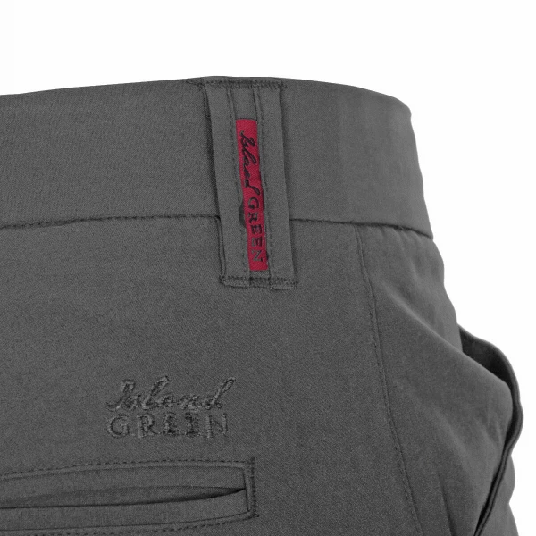 ISLAND GREEN IG TECH STRETCH TAPERED GOLF TROUSERS – GREY - Image 3