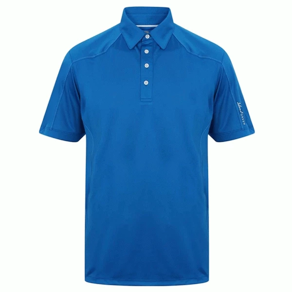 ISLAND GREEN TECH PERFORMACE GOLF POLO SHIRT – MARINE