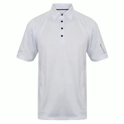 ISLAND GREEN TECH PERFORMACE GOLF POLO SHIRT – WHITE
