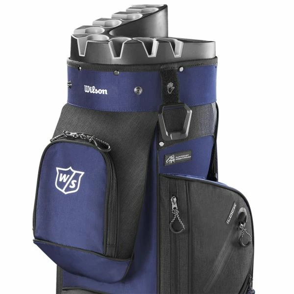 WILSON STAFF 2023 I-LOCK III GOLF CART BAG – NAVY / BLACK - Image 3