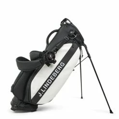 J.LINDEBERG PLAY GOLF STAND BAG – BLACK / WHITE