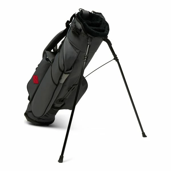 JONES UTILITY GOLF STAND BAG – SLATE / RED - Image 3