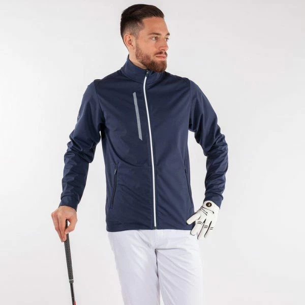 GALVIN GREEN LYLE GOLF JACKET – NAVY - Image 3