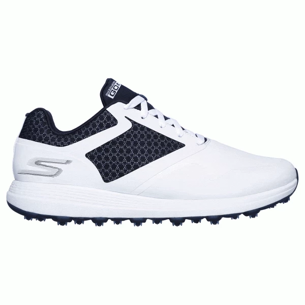 SKECHERS GO-GOLF COMFORT MAX GOLF SHOES – WHITE / NAVY