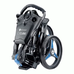 MOTOCADDY CUBE GOLF PUSH TROLLEY – GRAPHITE / BLUE