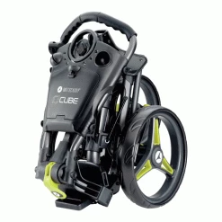 MOTOCADDY CUBE GOLF PUSH TROLLEY – GRAPHITE / LIME