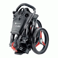 MOTOCADDY CUBE GOLF PUSH TROLLEY – GRAPHITE / RED