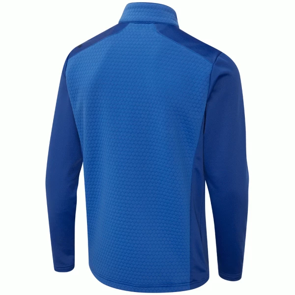 PING MELLOR 1/2 ZIP THERMAL FLEECE GOLF PULLOVER – DELPH BLUE - Image 2