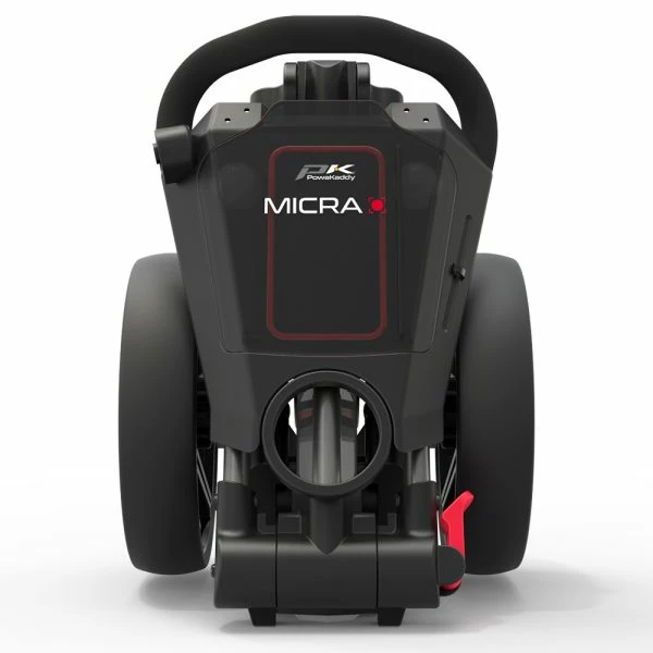POWAKADDY MICRA GOLF PUSH TROLLEY – RED - Image 2
