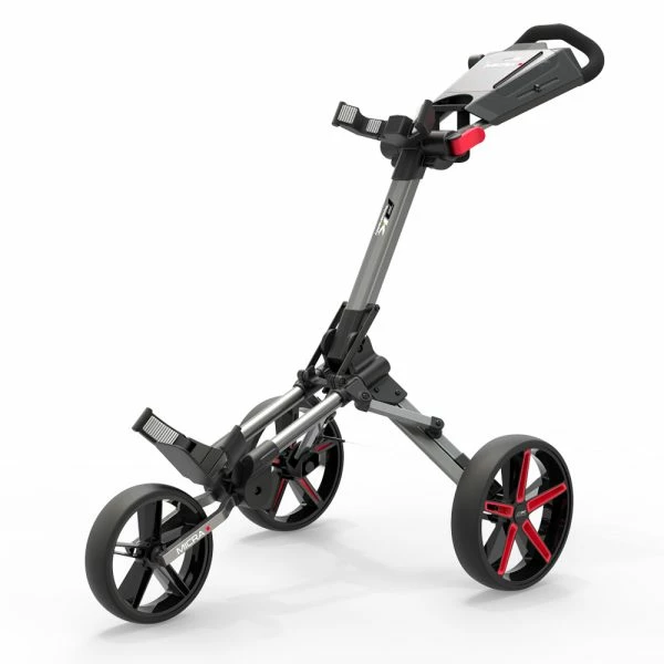 POWAKADDY MICRA GOLF PUSH TROLLEY – RED - Image 4