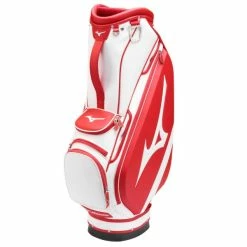 MIZUNO TOUR CART GOLF TROLLEY BAG – RED / WHITE