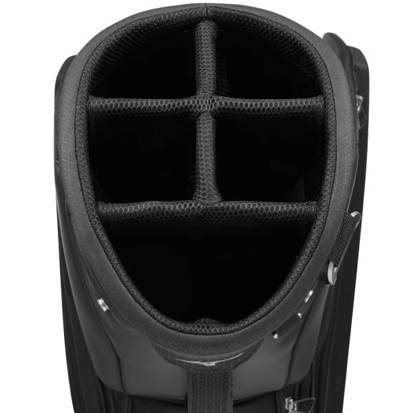MIZUNO TOUR STAFF CART GOLF TROLLEY BAG 2023 – BLACK - Image 4