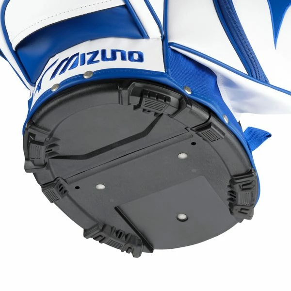 MIZUNO 2023 TOUR STAND BAG β WHITE / BLUE - Image 2