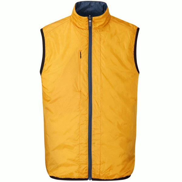 PING NORSE S4 REVERSIBLE VEST – STORMCLOUD / GOLD - Image 2