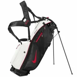 NIKE AIR SPORT LITE GOLF STAND CARRY BAG – BLACK / WHITE / RED