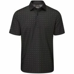 OSCAR JACOBSON BARTON POLO SHIRT – BLACK