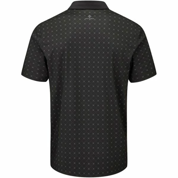 OSCAR JACOBSON BARTON POLO SHIRT – BLACK - Image 2