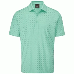 OSCAR JACOBSON BARTON POLO SHIRT – AQUA