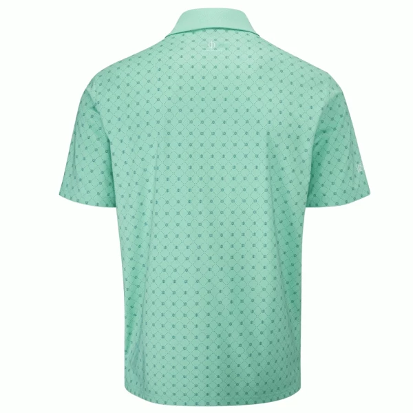 OSCAR JACOBSON BARTON POLO SHIRT – AQUA - Image 2