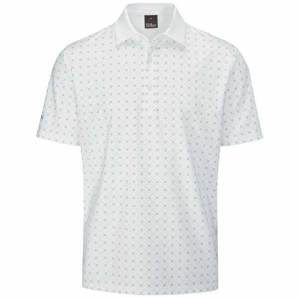 OSCAR JACOBSON BARTON POLO SHIRT – WHITE