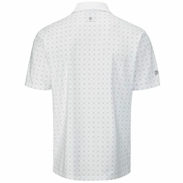 OSCAR JACOBSON BARTON POLO SHIRT – WHITE - Image 2