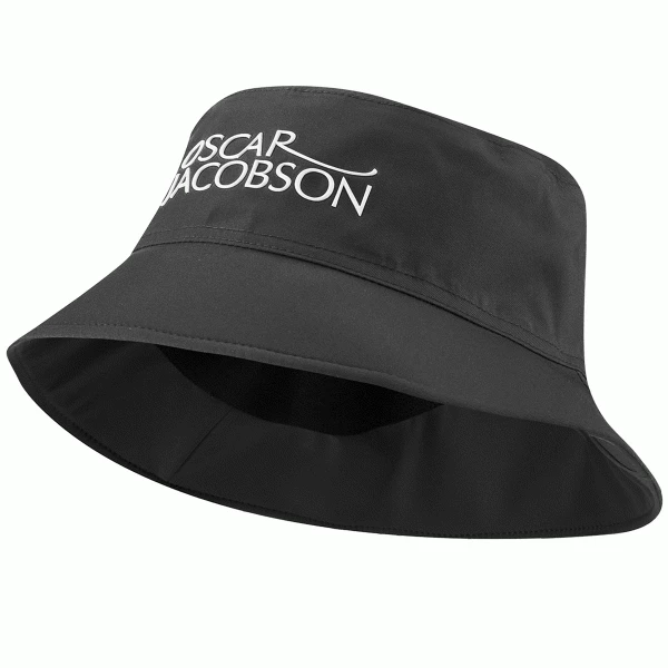 OSCAR JACOBSON CARMEN GOLF BUCKET HAT β BLACK
