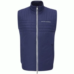 OSCAR JACOBSON HODGSON PADDED GILET – NAVY