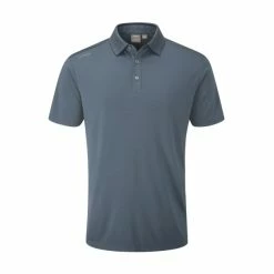 PING LINDUM GOLF POLO SHIRT – STORMCLOUD