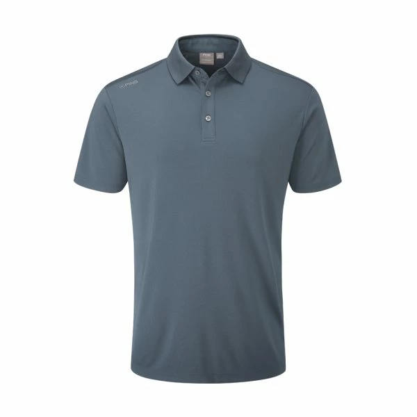 PING LINDUM GOLF POLO SHIRT – STORMCLOUD