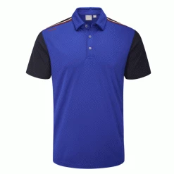 PING MALVERN GOLF POLO SHIRT – BLUE
