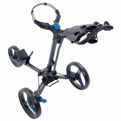 MOTOCADDY P1 GOLF PUSH TROLLEY – GRAPHITE / BLUE +FREE TRAVEL COVER
