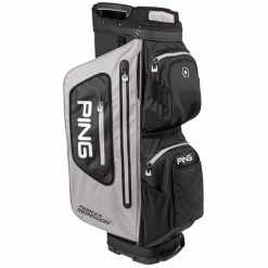 PING PIONEER MONSOON GOLF CART BAG – GREY / BLACK / WHITE