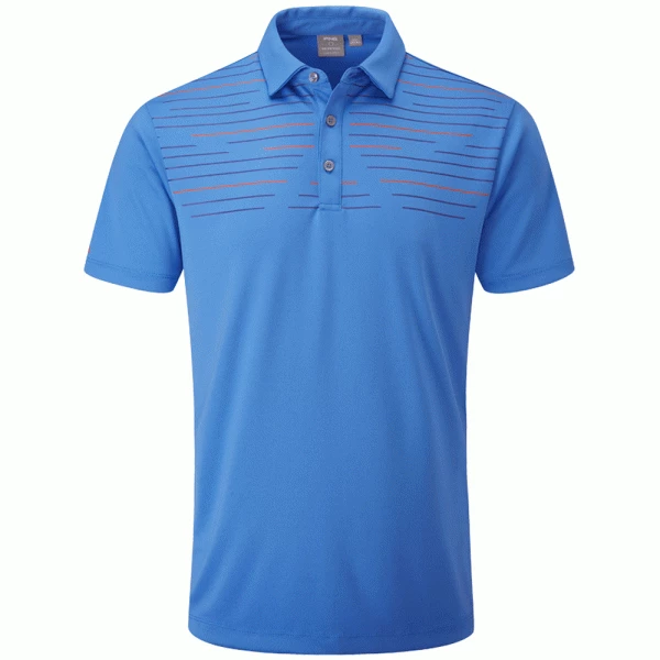 PING PORTMAN GOLF POLO SHIRT – FRENCH BLUE