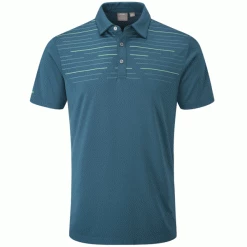 PING PORTMAN GOLF POLO SHIRT – DEEP ATLANTIC
