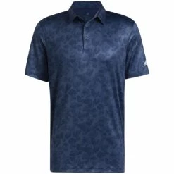 ADIDAS PRISMA PRINT GOLF POLO SHIRT – CREW NAVY / NIGHT INDIGO