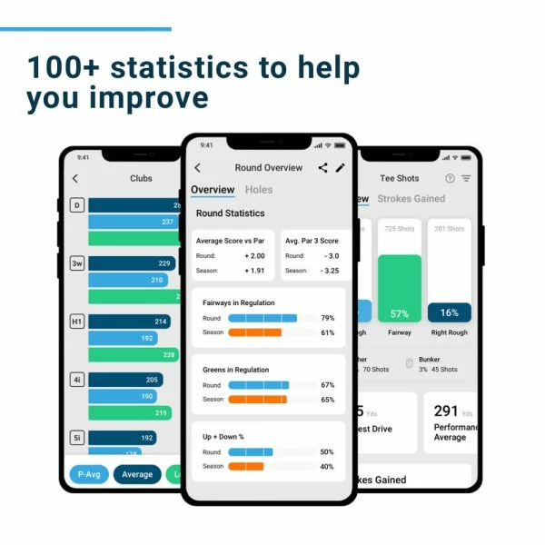 SHOT SCOPE PRO LX+ LASER RANGEFINDER / GOLF GPS / SHOT TRACKER – ORANGE - Image 17